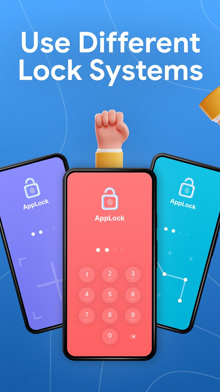 AppLock Pro protected apps list