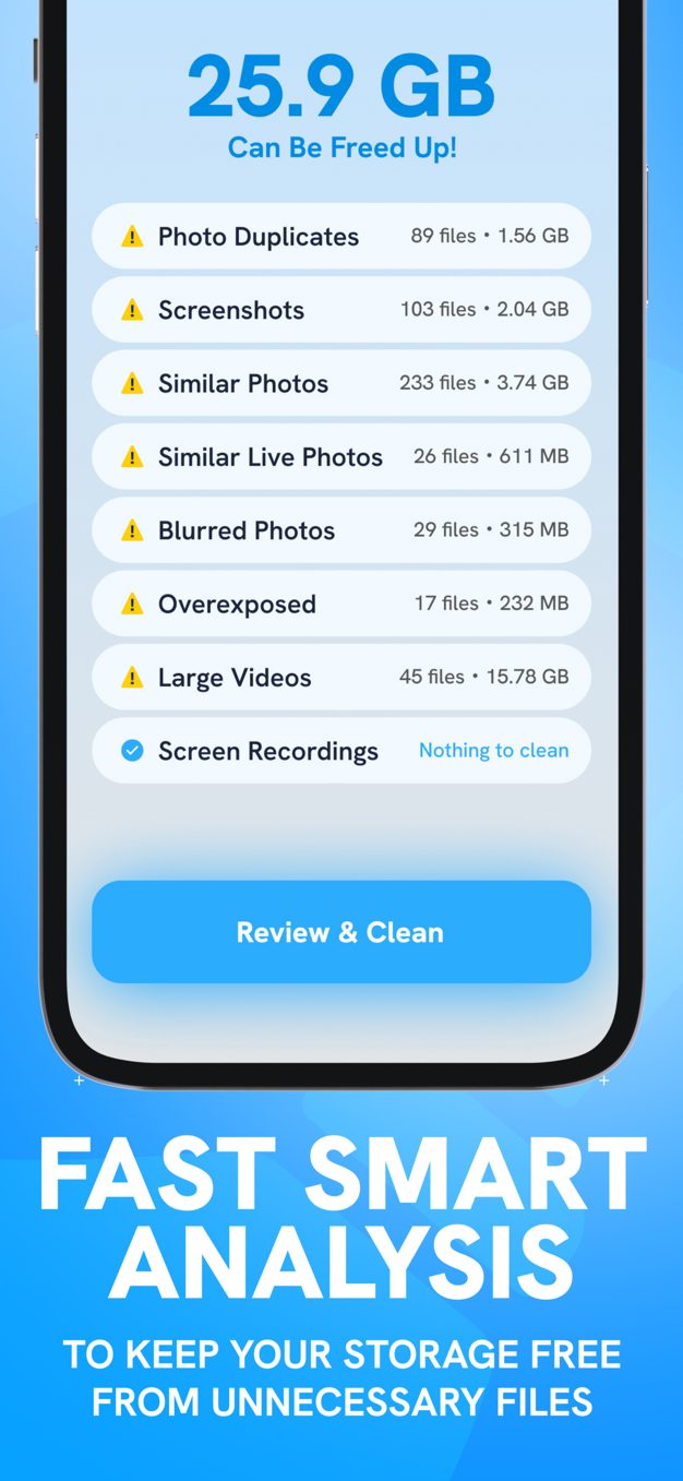 Easy Clean duplicate photo grouping