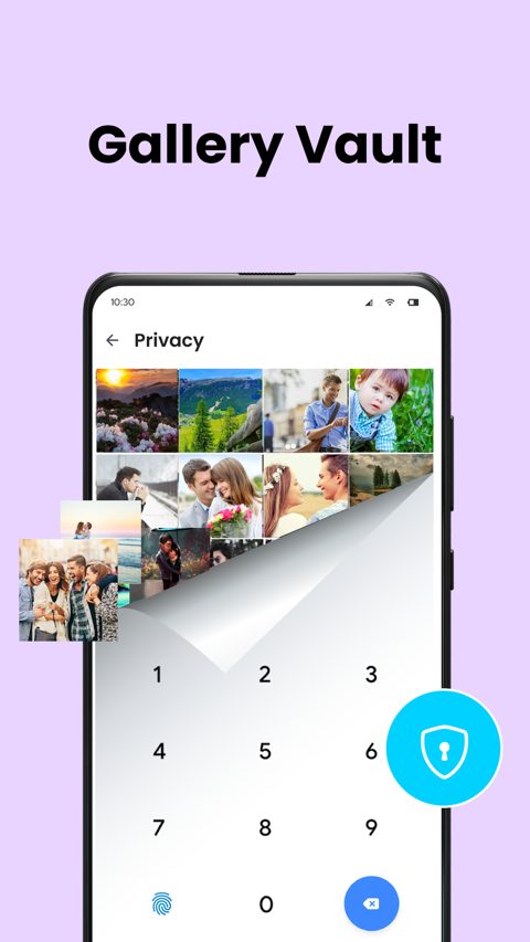 Gallery app private vault screen